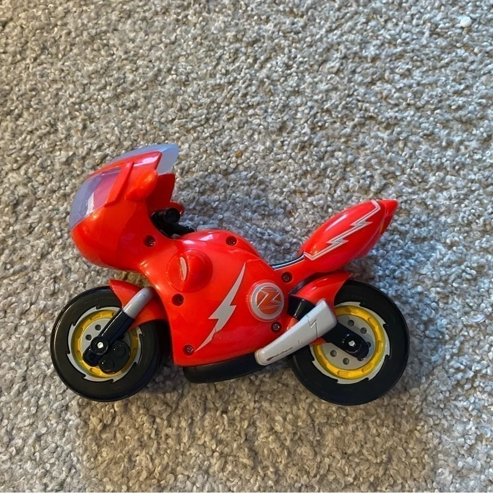 Ricky Zoom Red Motorcycle Light Up Noise Talking Kids Toy